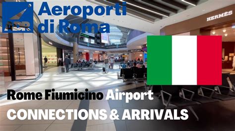 rome fiumicino airport website.